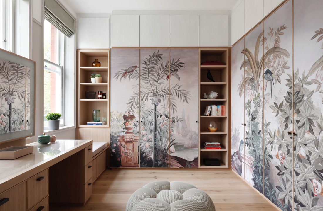 Painted Dressing Room